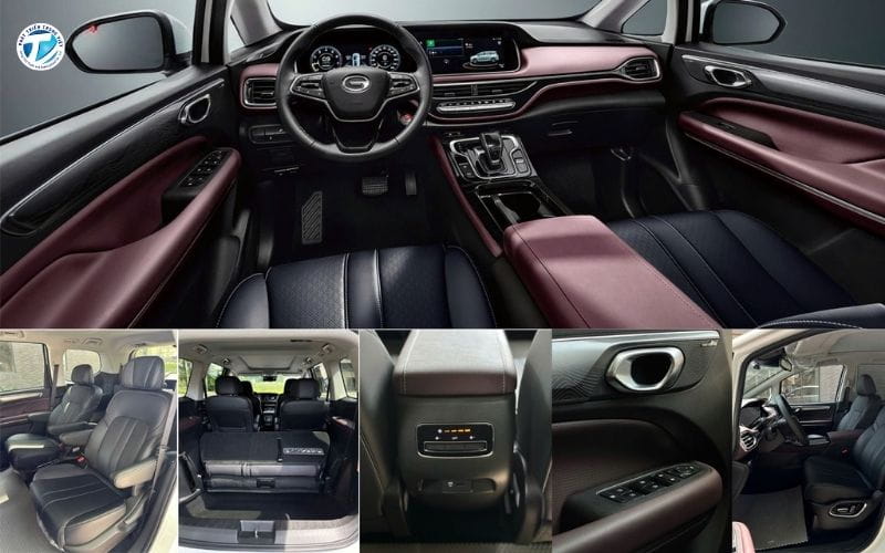 Không gian khoang nội thất cabin và trang bị tiện nghi trên All new M6 Pro